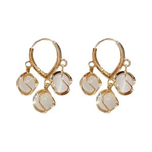 Elegant Crystal Earrings for Women and Girls